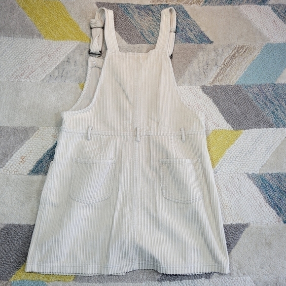 VTG Express Corduroy Pinafore Dress Size Large - Picture 5 of 5